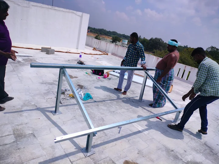 Solar Panel Frame Installation in Madurai