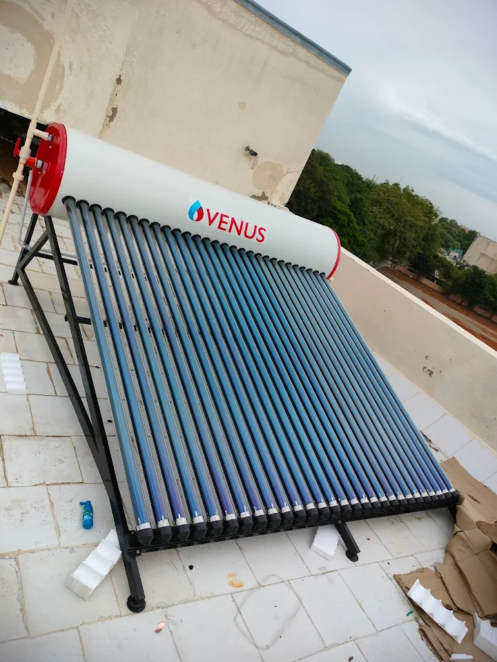Venus Solar Water Heater Installation in Madurai