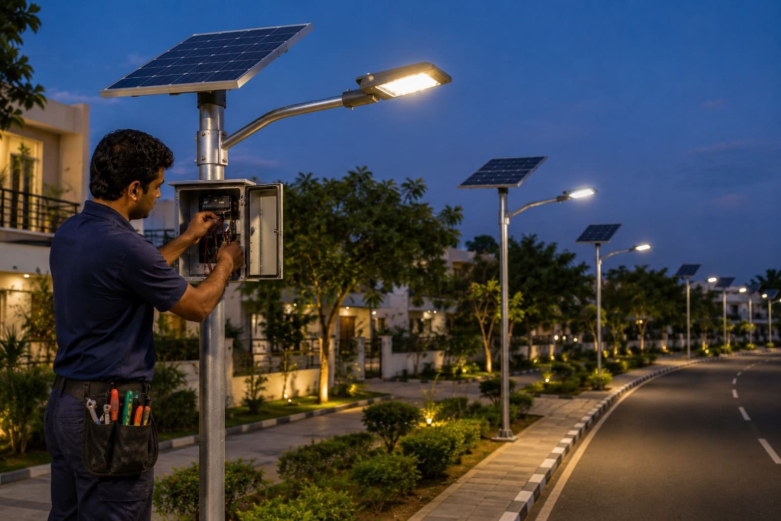 Solar Street Light